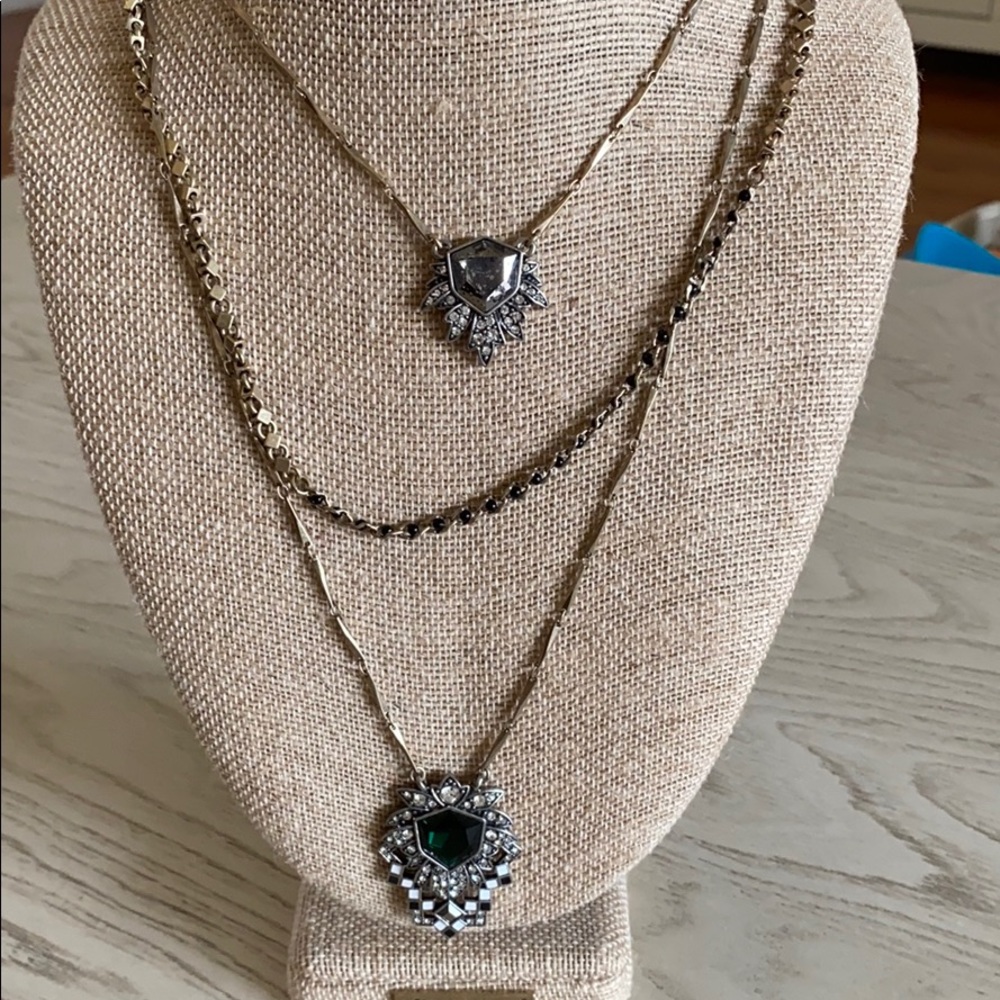 Chloe+Isabel Maven 3-Row Convertible Necklace